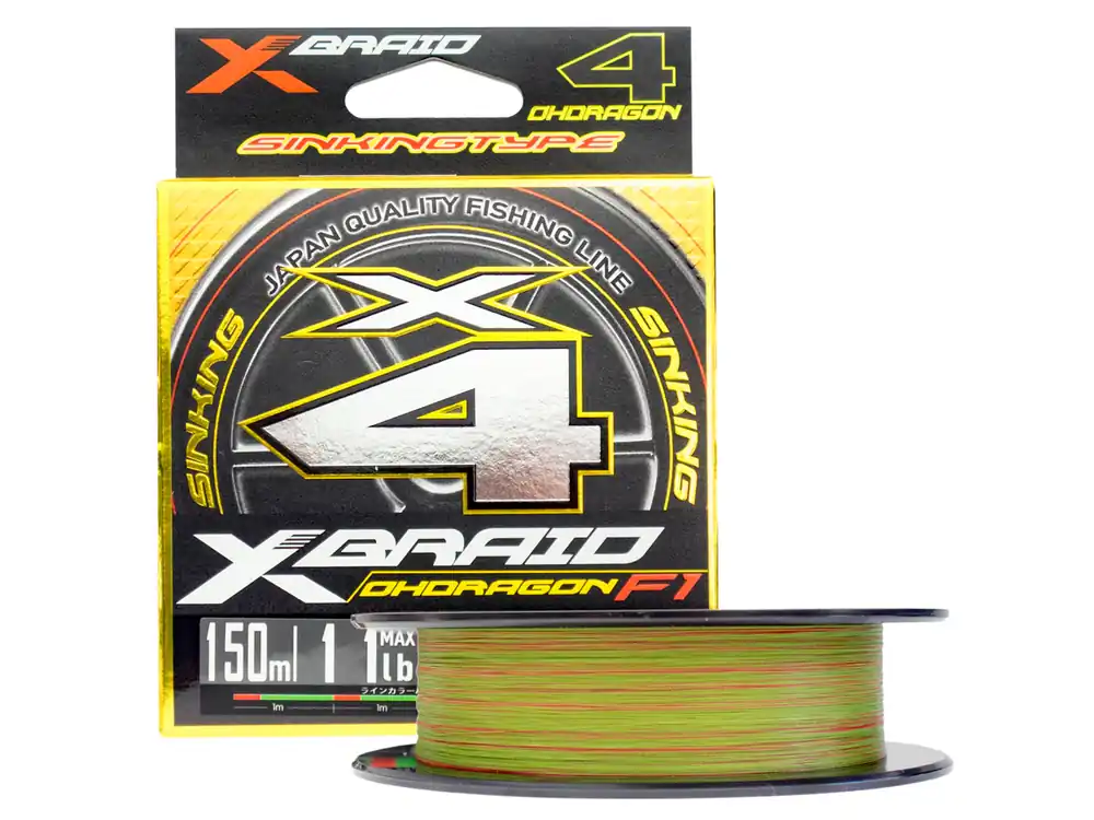 Must-Have Trecciato YGK X-Braid OhDragon X4 F1 Sinking