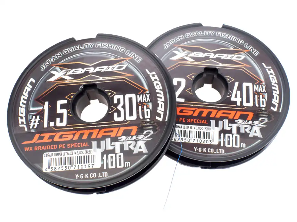 Direttamente Dal Produttore Trecciato YGK X-Braid Jigman Ultra X8