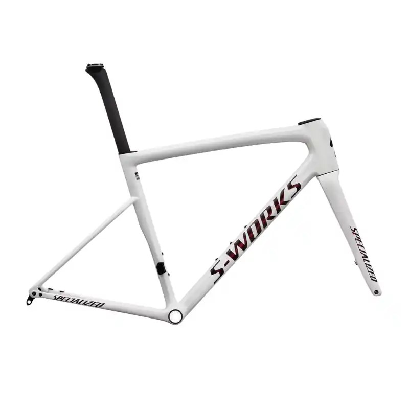 Telaio Specialized Tarmac s-works sl8 disc bianco/rosso Quantità Limitata