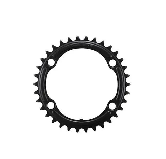 Corona Shimano 105 r7100 34 denti 2x12v bcd 110 nero Ultime Pezzi