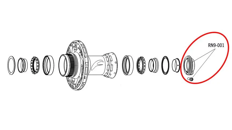 Miglior Prezzo Fulcrum Anello di regolazione mozzo
