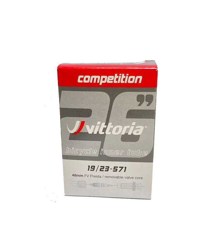 Camera d‘aria Vittoria competition 650x19/23 v. presta 48mm Nuovo Arrivo