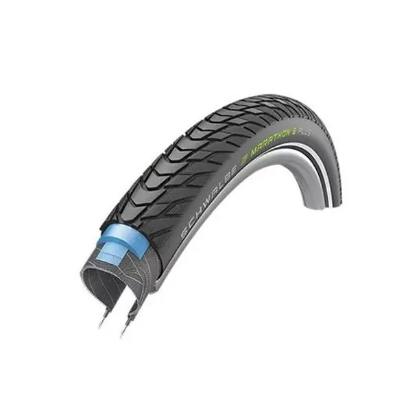 Quantità Limitata Copertone Schwalbe Marathon E-plus perf. line 28‘‘x2.00 smart dual guard rigido nero/reflex