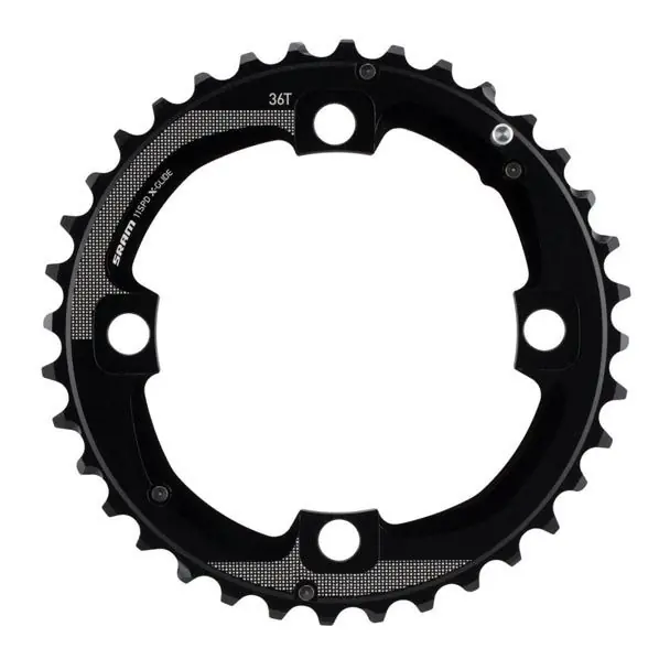 Corona Sram gx 36 denti bcd 104mm 2x11v. nero Prezzo Ridotto