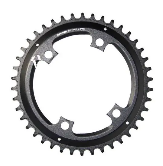 Corona Apex1 x-sync 11v. 40 denti bcd 110 asymmetric nero Spedito Oggi