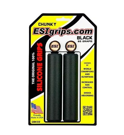 Nuovo Arrivo Manopole Esi Grips chunky 60gr nero