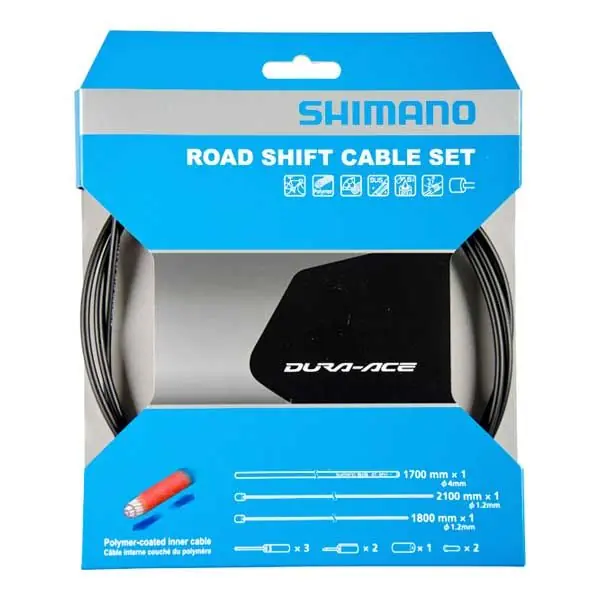 Spedizione Espresso Kit fili + guaina cambio corsa polymer dura-ace 1700mm nero