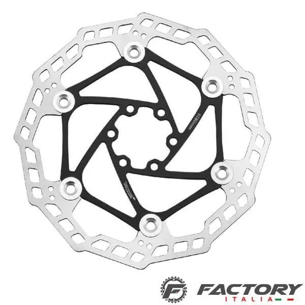 Prezzo Di Fabbrica Disco freno pista frenante in acciaio flangia alluminio 180 mm