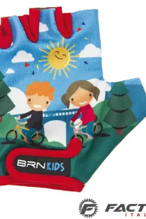 Guanti bici bambino BRN Summer Color Solo Oggi