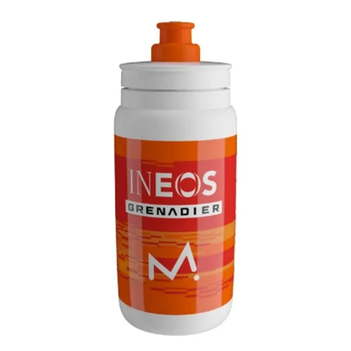 Solo Oggi Borraccia Elite Fly Teams Ineos granadier 2026 bianco/arancio 550ml