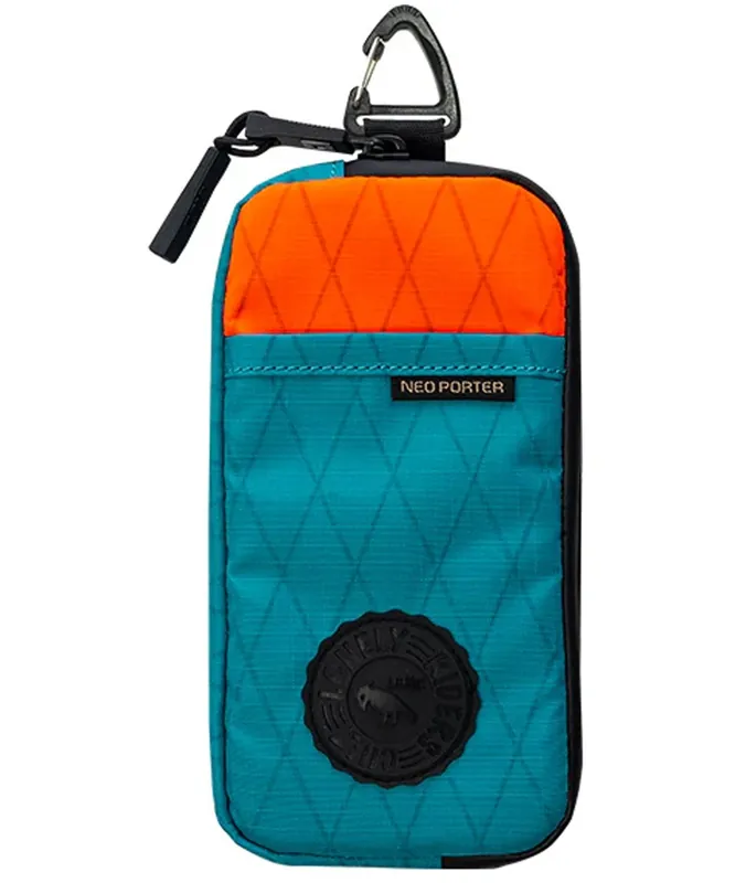Must-Have PORTAFOGLIO Ulac CYCLING WALLET TOURING CASE GT VERDE ACQUA SCURO - TEAL