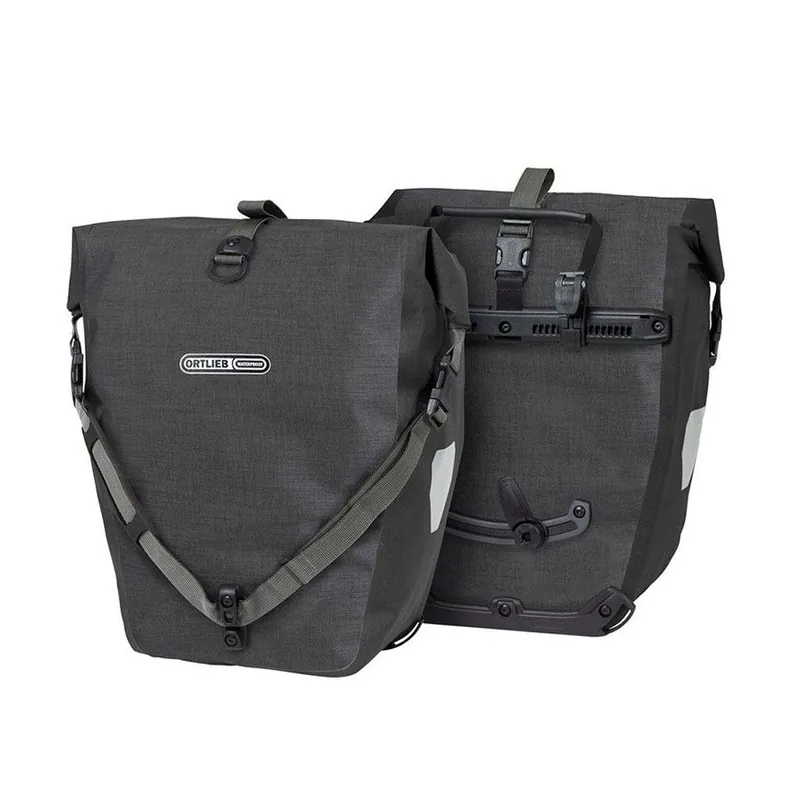 Ortlieb Back-roller plus coppia borse nero Occasione