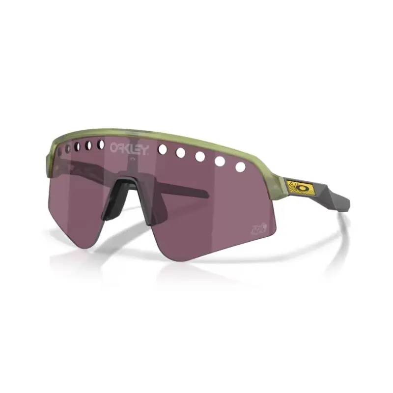 Occhiali Oakley Sutro lite sweep fern trasparente lente prizm road nero Tour de France ltd Offerta
