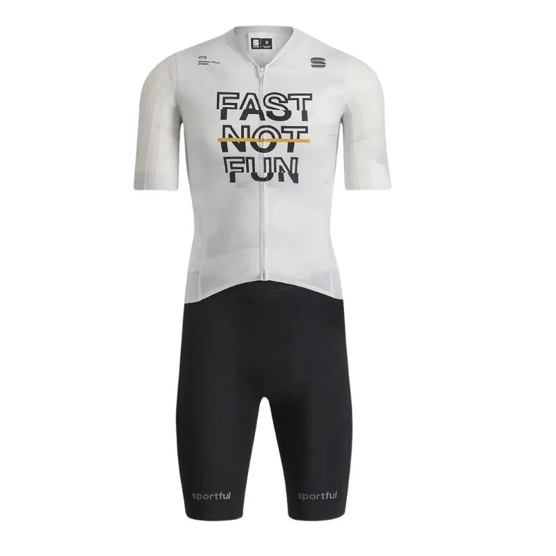 Saldi Body Sportful fast not fun nero/bianco