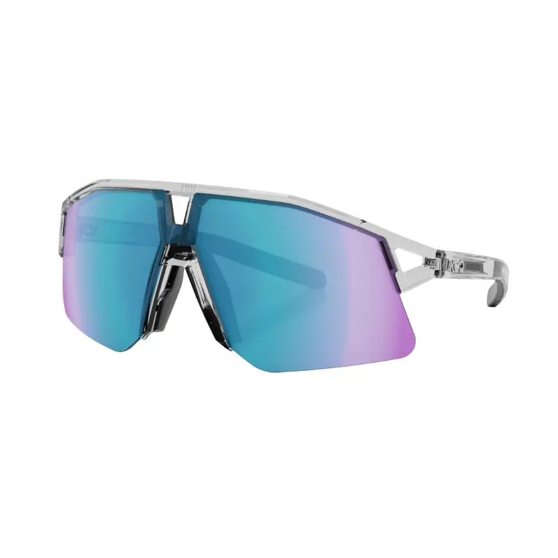 Occhiali Koo Hype crystal trasparente lente turchese mirror Compra Adesso