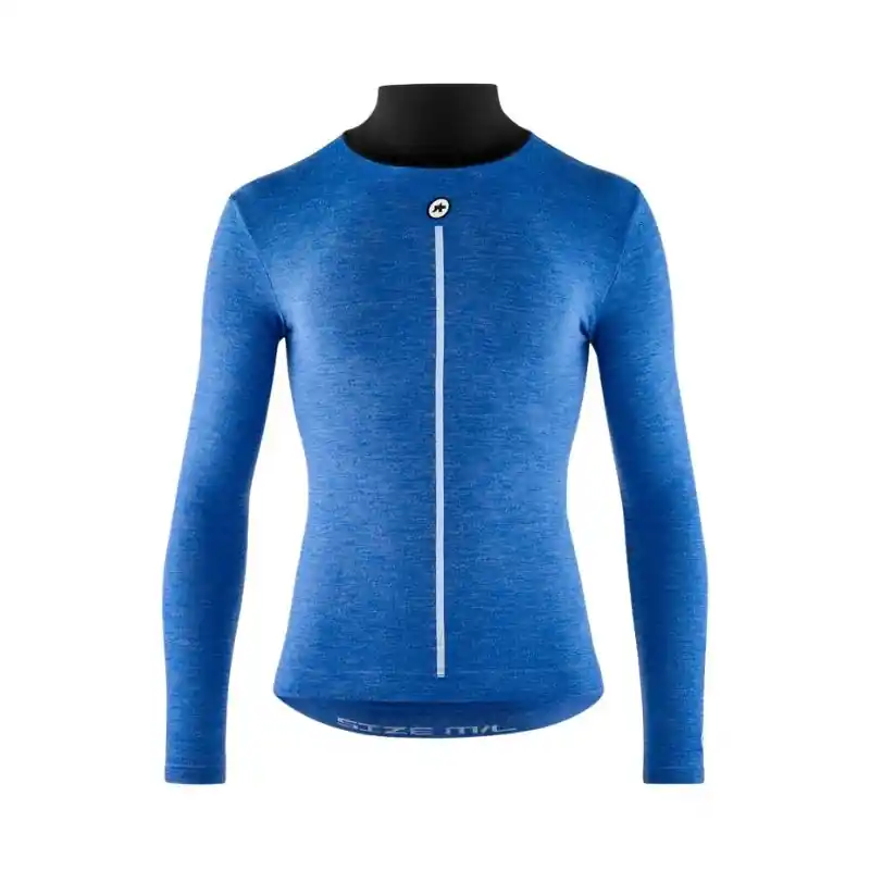 Maglia intima manica lunga Assos Ultraz winter p1 calypso blu Reso Gratuito