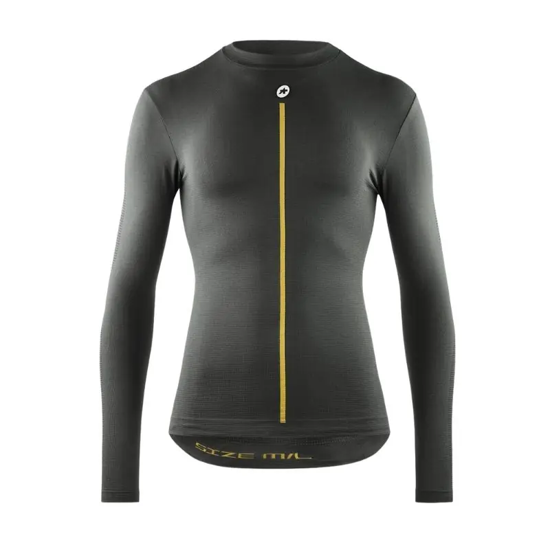 Occasione Maglia intima manica lunga Assos P1 spring fall grigio antracite