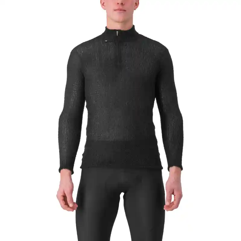 Maglia intima manica lunga Castelli Cold days 2nd layer nero Economico