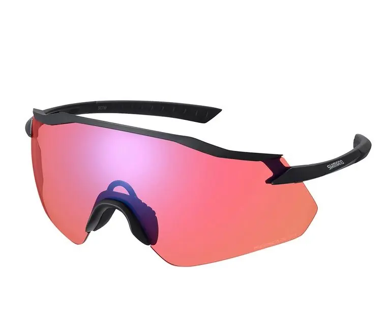 Occhiali Shimano Equinox nero opaco lente ridescape offroad Prezzo Basso
