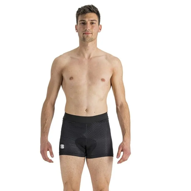 Boxer Sportful cycling undershort con fondello nero Sconto