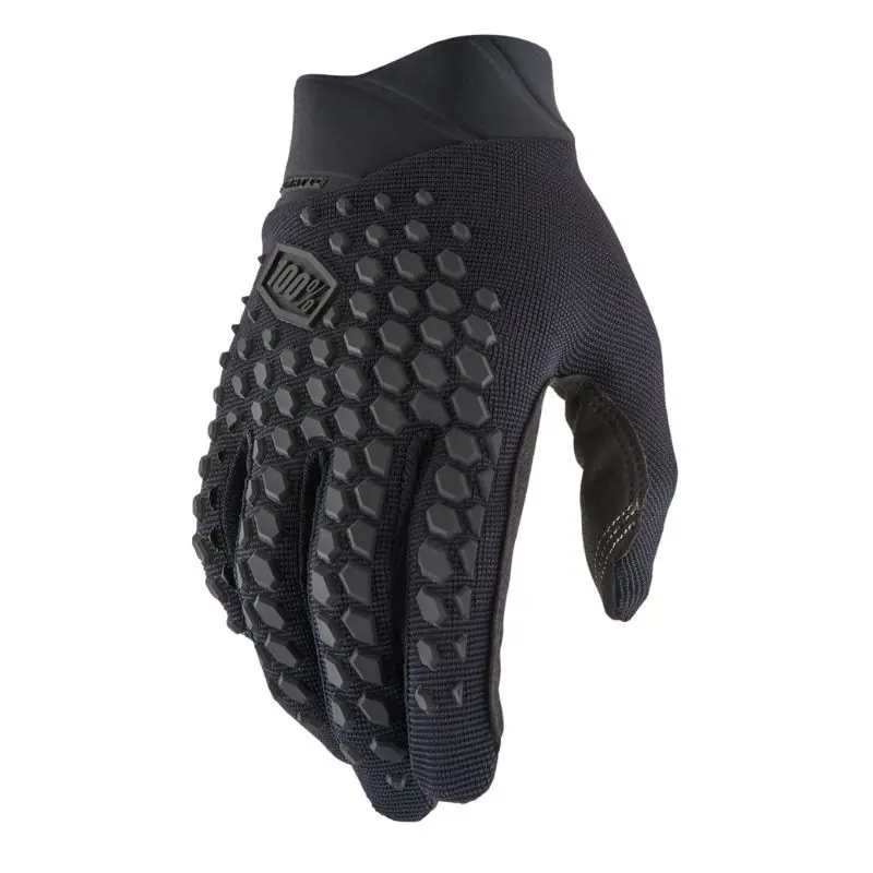 Guanti 100% Geomatic dita lunghe nero Reso Gratuito