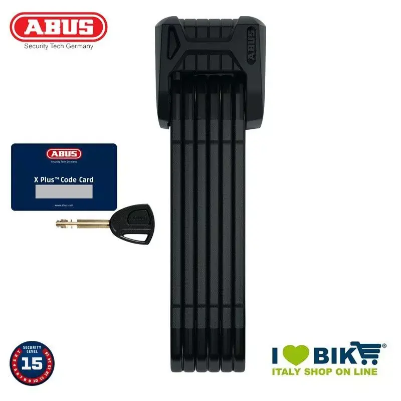 Prezzo Conveniente Antifurto pieghevole Abus Bordo 6500/110 SH nero