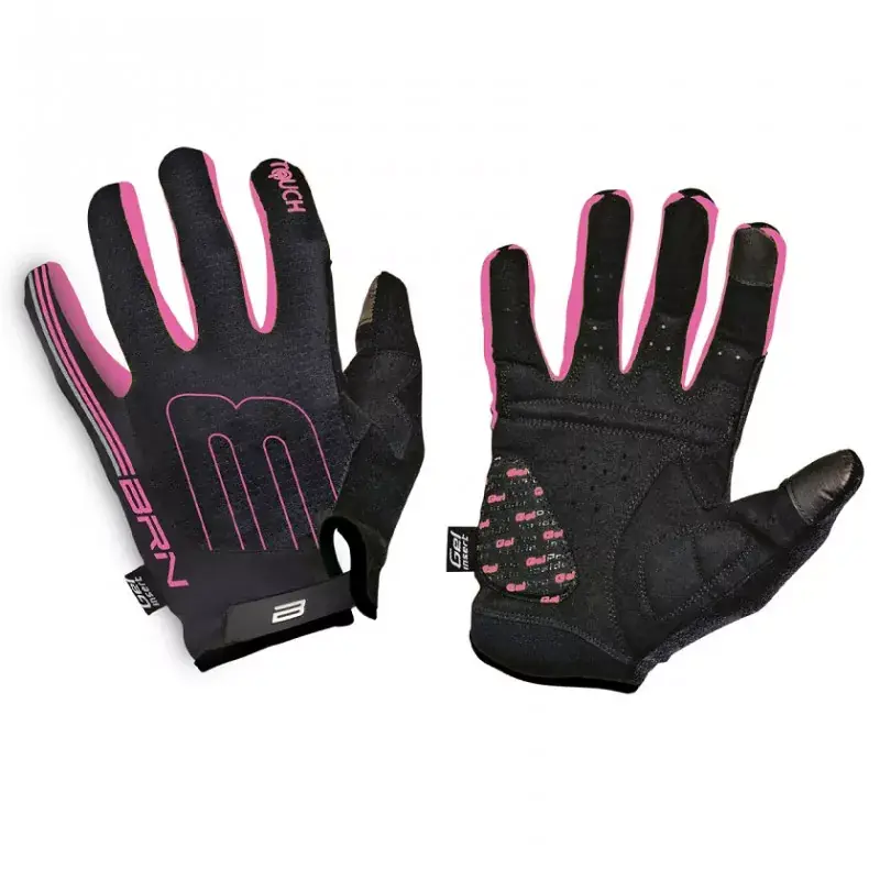 Compra Oggi Stesso GUANTI BRN GEL PRO TOUCH BEND NERO - FUXIA