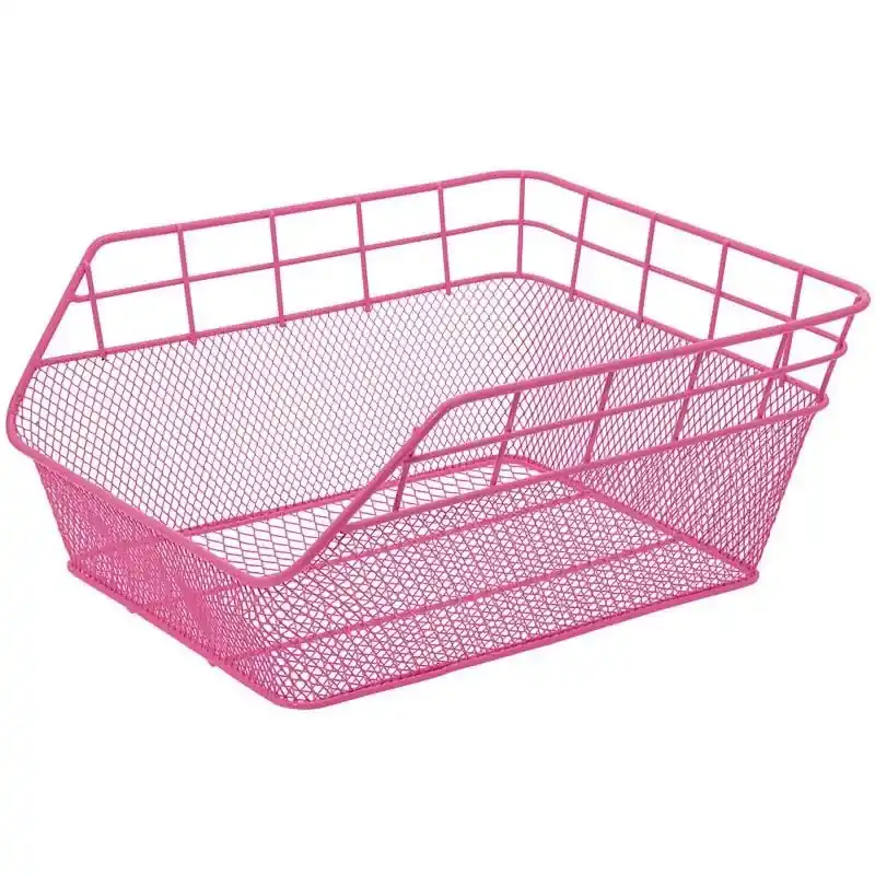 A Buon Prezzo Cesto posteriore in retina Trendy rosa