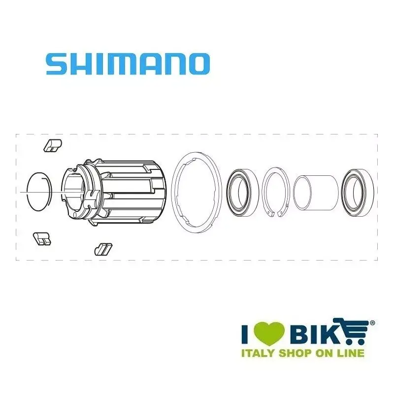 Offerta Speciale Corpetto ruota libera SHIMANO 9/11v FH-BO015X1