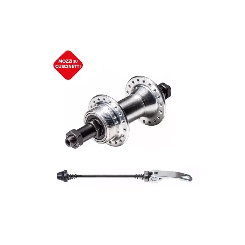Ultima Occasione Mozzo Posteriore BRN 36 Fori a Filetto 7/8 Silver