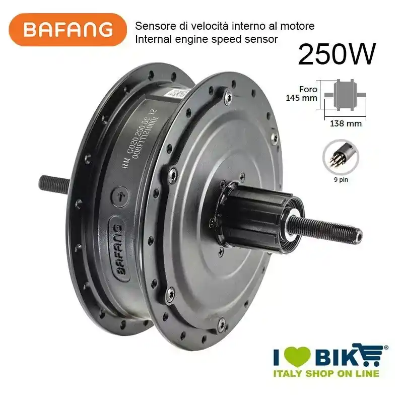 Motore Posteriore 250W MOD 200 Cassetta BAFANG Consegna Rapida