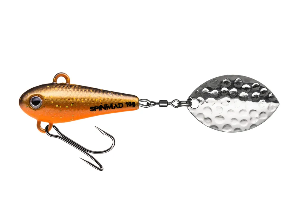 Nuova Collezione Spinmad Wir 10g – tail spinner per persico reale, lucioperca e luccio