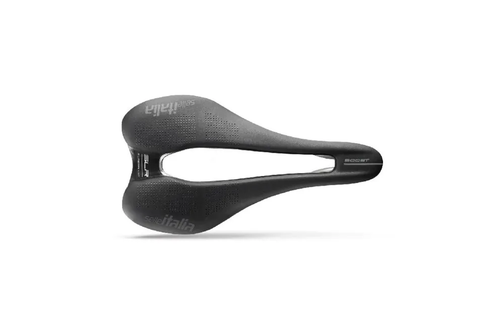 SELLA SELLE ITALIA SLR BOOST SUPERFLOW TEL IN TI316 FIBRA TEK NERA L3 Di Tendenza