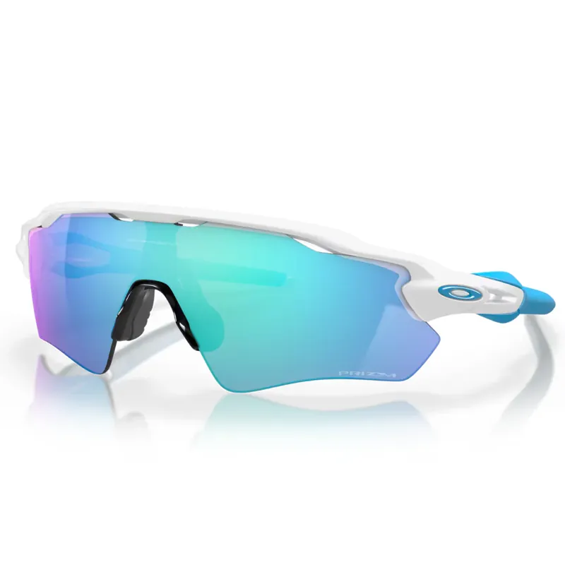 Oakley Radar EV Path Glasses - Glossy White / Prizm Sapphire Offerta