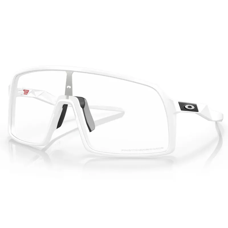 Prezzo Ridotto Oakley Sutro Glasses - Matte White / Clear Photochromic