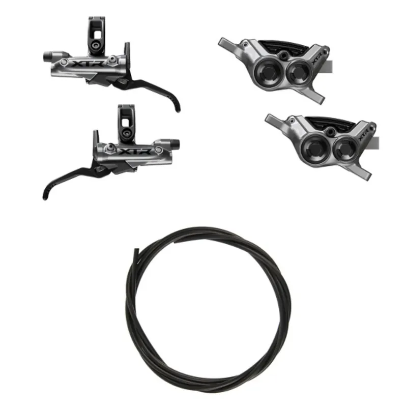 Consegna Rapida Shimano XTR Brake Kit 4 Pistons - BL9200 / BR9220