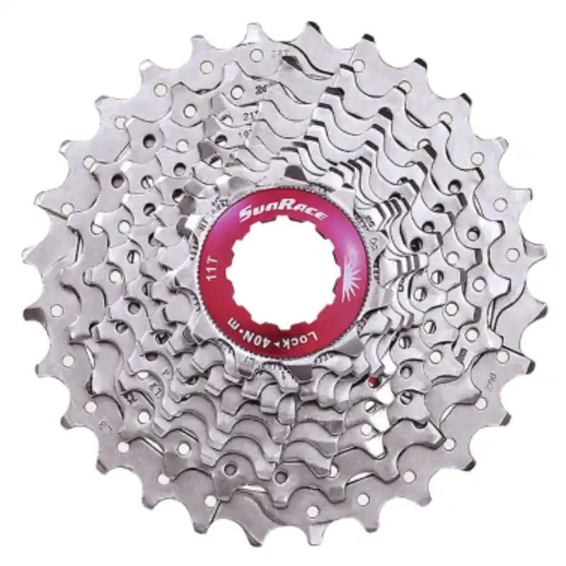 Più Venduto SunRace CSRX1 Sprocket Cassette - Silver